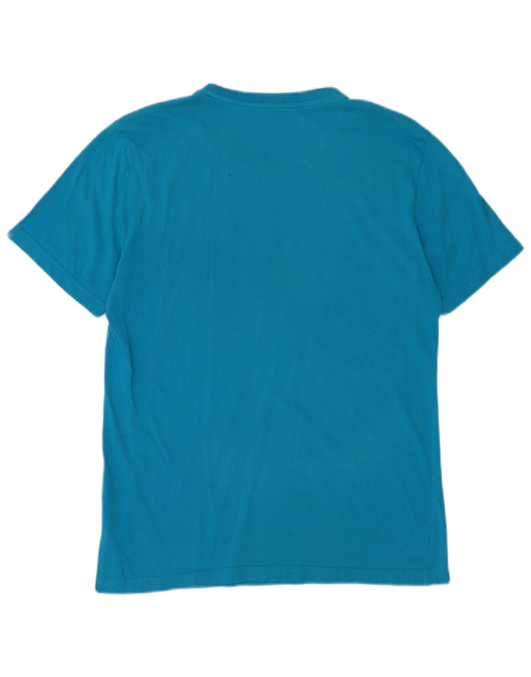 Camiseta Puma Hombre Graphic Top Algodón Azul Medio