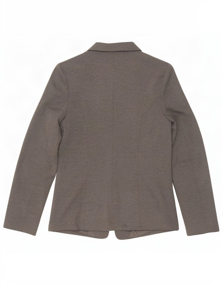 Chaqueta tipo blazer abierta para mujer Oasis UK 40 Poliéster gris medio