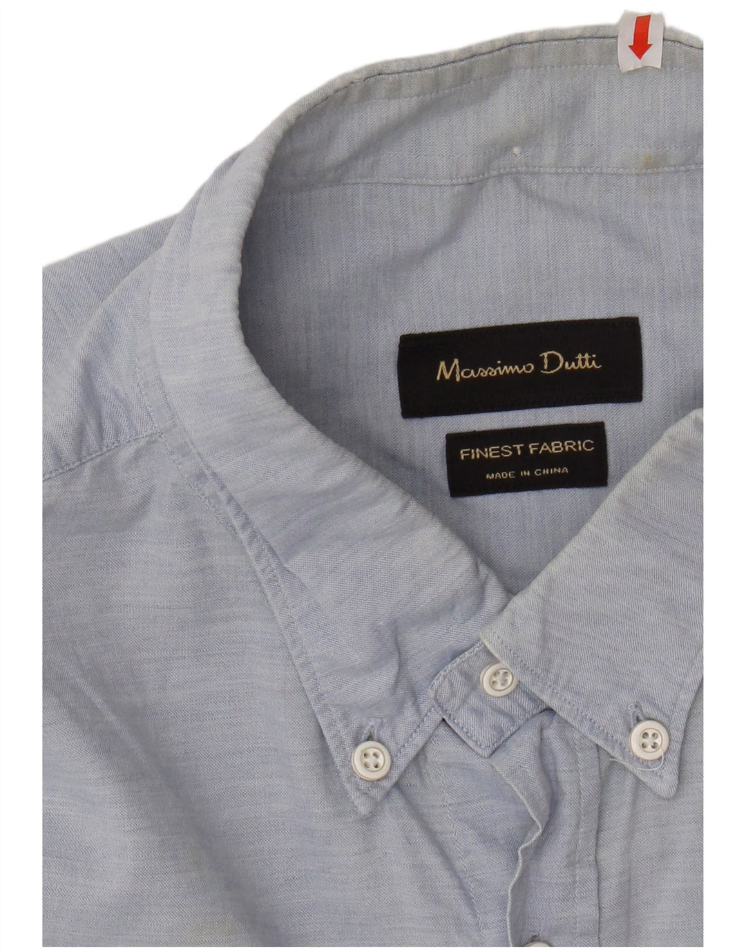 MASSIMO DUTTI Mens Shirt 2XL Blue