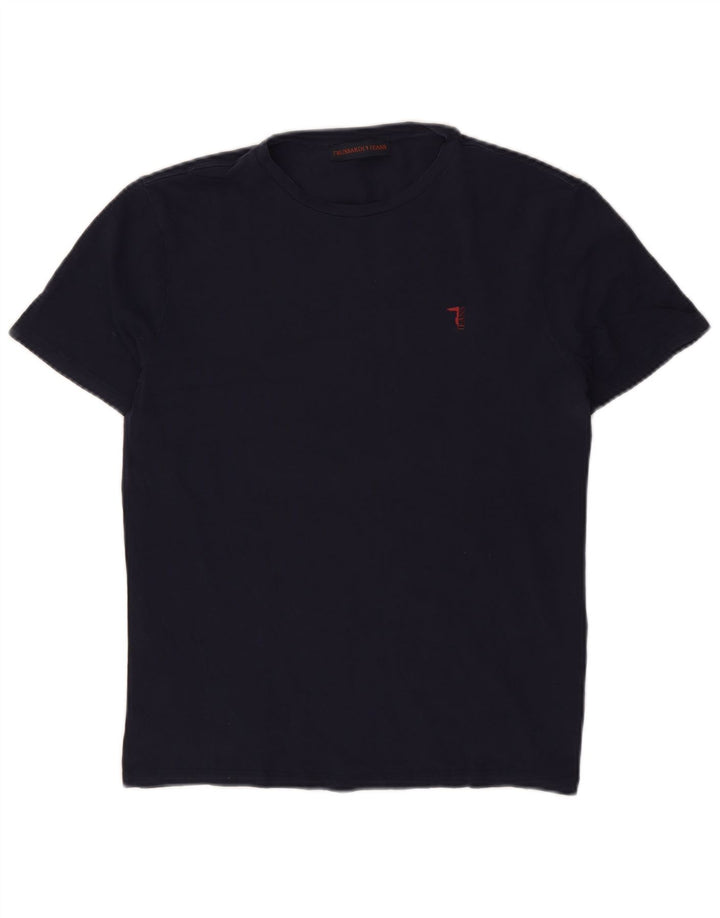 Camiseta Hombre Trussardi Jeans Top Small Azul Marino