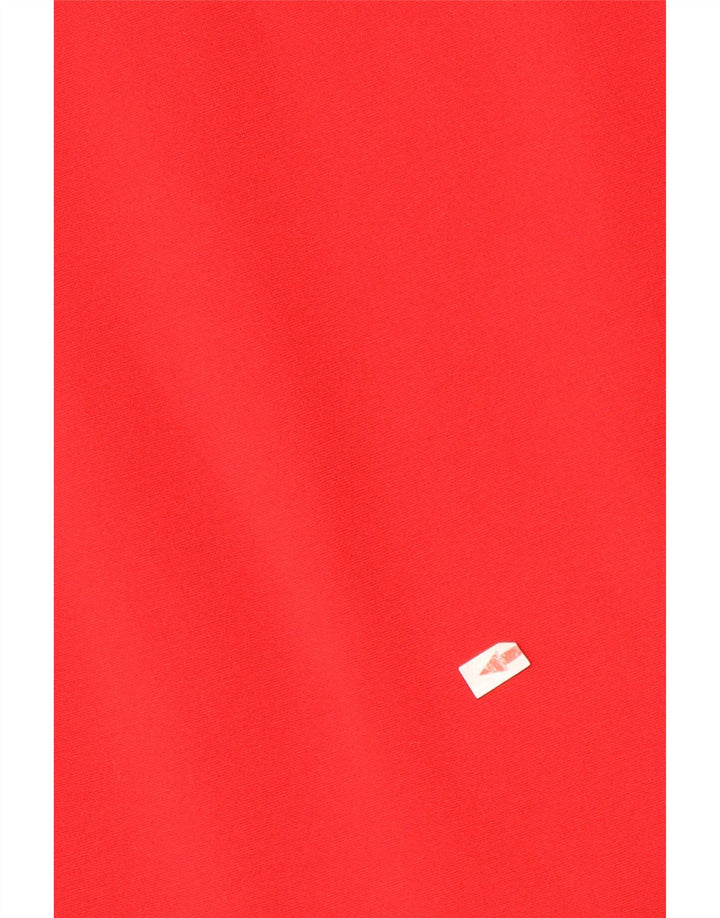 Zara Mujer Falda Lápiz Grande W30 Viscosa Roja