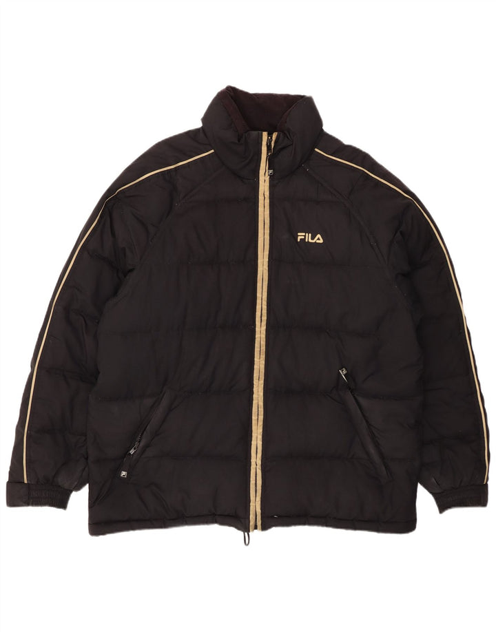 FILA Chaqueta acolchada para hombre IT 50 L negra