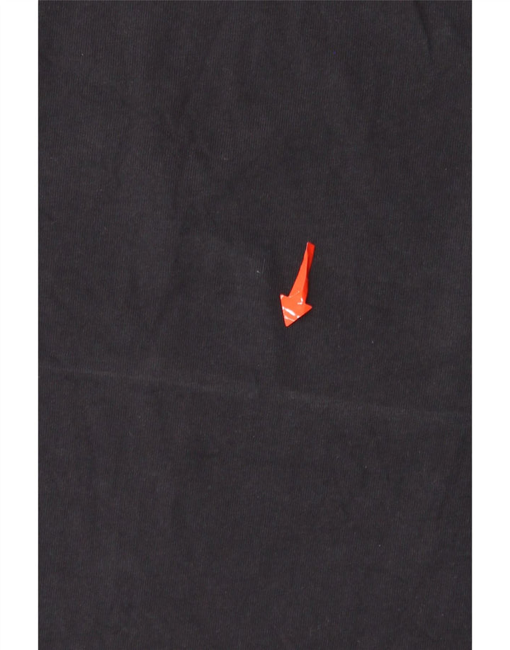 Ellesse Hombre Camiseta Top Medium Azul Marino Colorblock Algodón