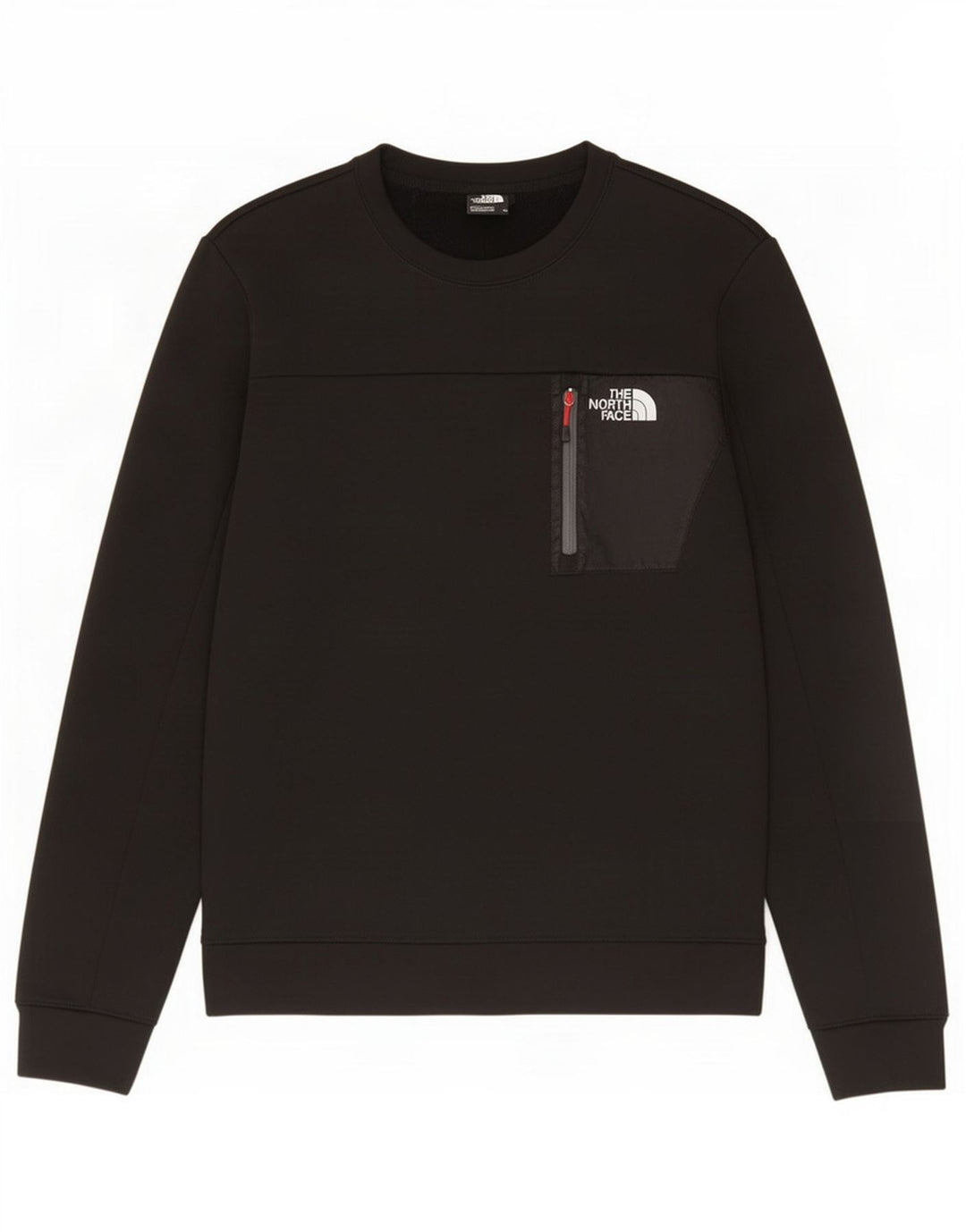 The North Face Hombre Sudadera Gráfica Jersey Jersey Mediano Poliéster Negro