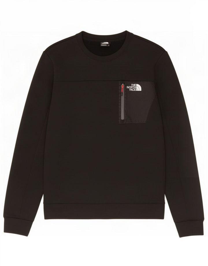 The North Face Hombre Sudadera Gráfica Jersey Jersey Mediano Poliéster Negro
