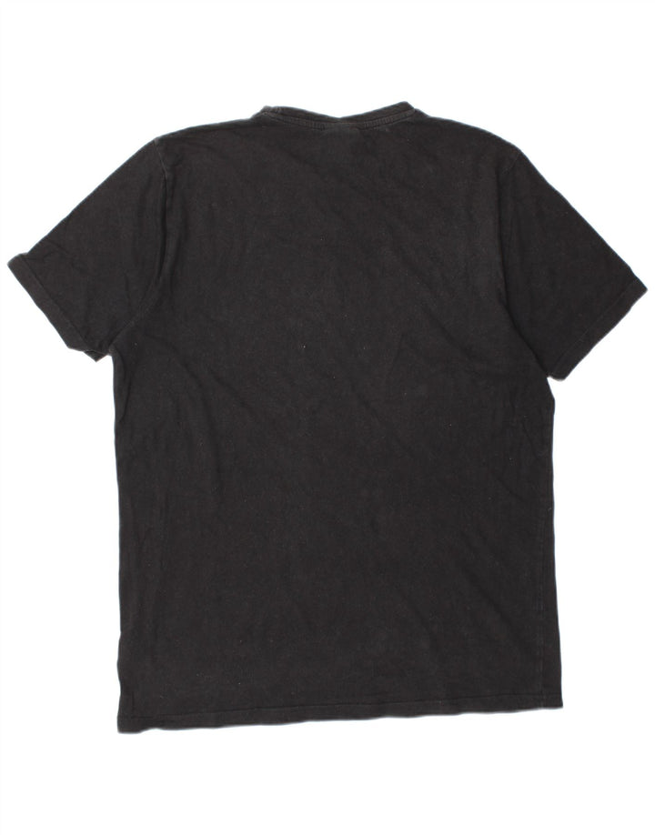 ELLESSE Camiseta gráfica para hombre Top Grande Negro