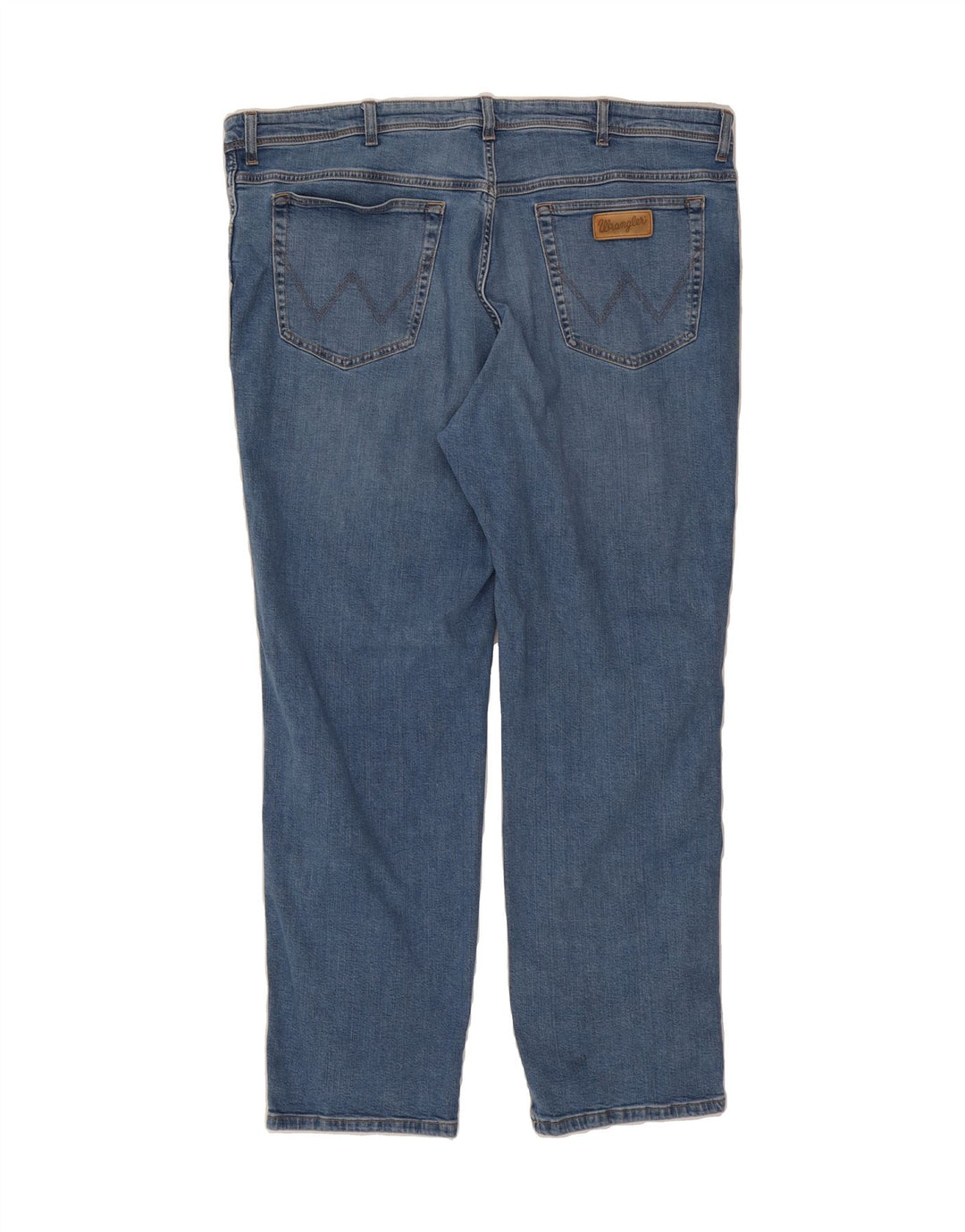 WRANGLER Vaqueros rectos Texas para mujer W44 L32 Algodón azul