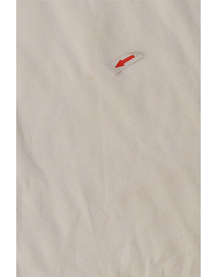 Fila - Camiseta para hombre, talla grande, algodón blanco