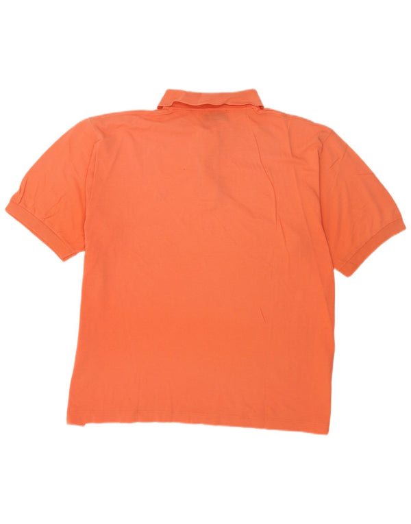 Sergio Tacchini Polo Hombre XL Naranja Algodón