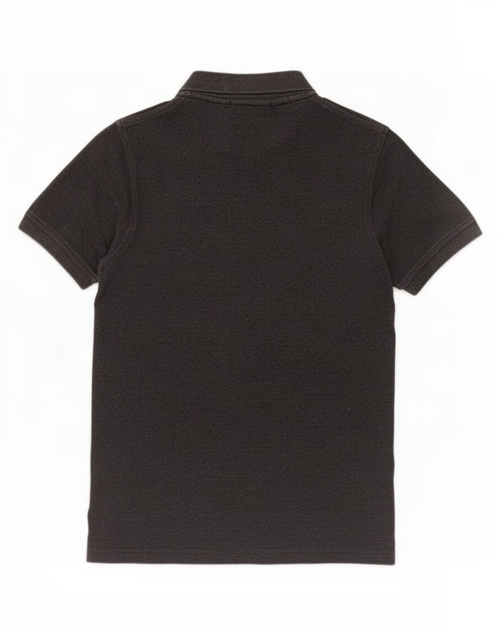 Lyle & Scott Polo para hombre pequeño de algodón gris