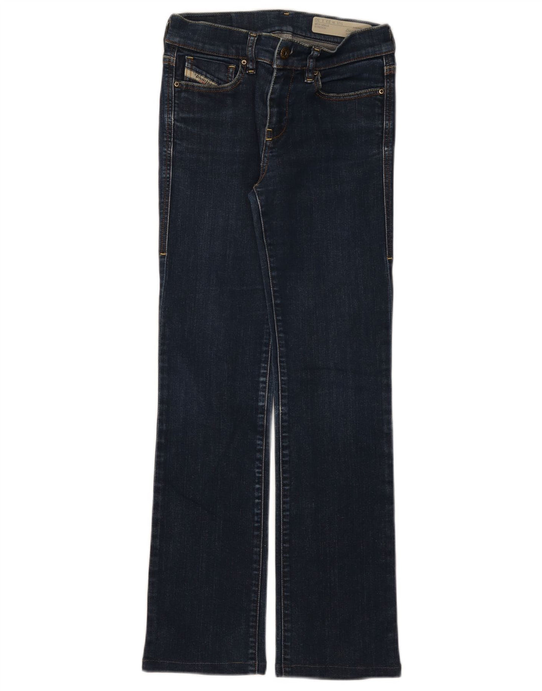 Diesel Mujer Bootzee-St Regular Slim Bootcut Jeans W23 L27 Azul Marino