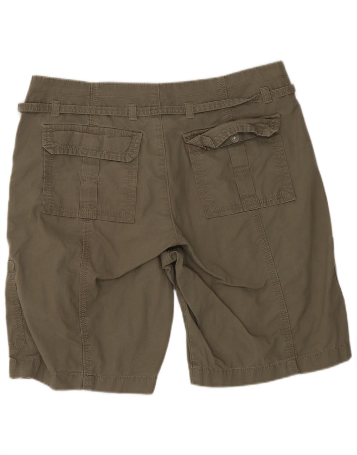 Lee Shorts Cargo para Mujer US 8 Medium W30 Algodón Verde