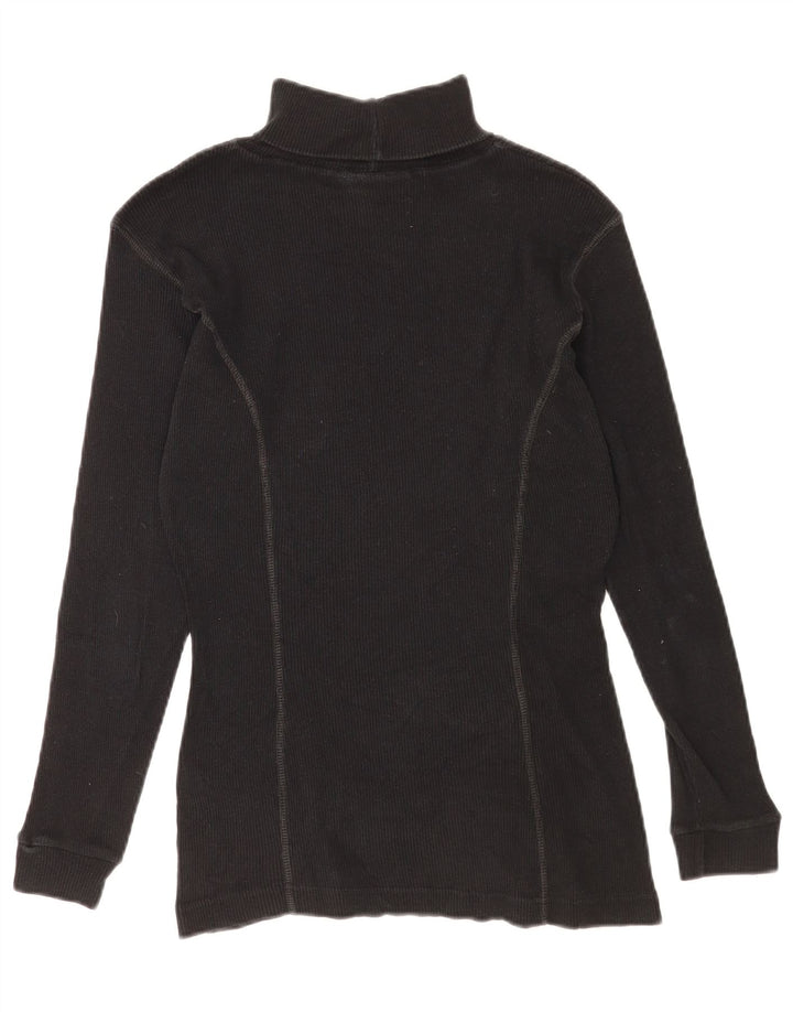 WRANGLER - Camiseta de manga larga para hombre, talla grande, color negro