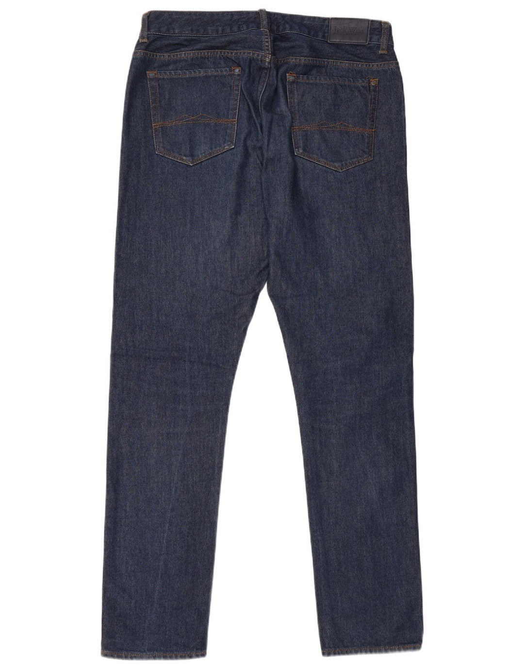 JACK WILLS Vaqueros ajustados para hombre W34 L32 Algodón azul marino