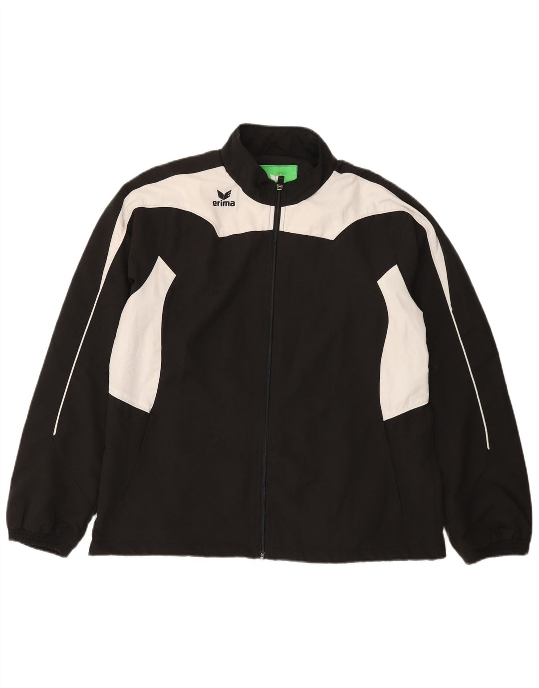 Erima Chándal completo para mujer UK 46 Grande Negro Colorblock Poliéster