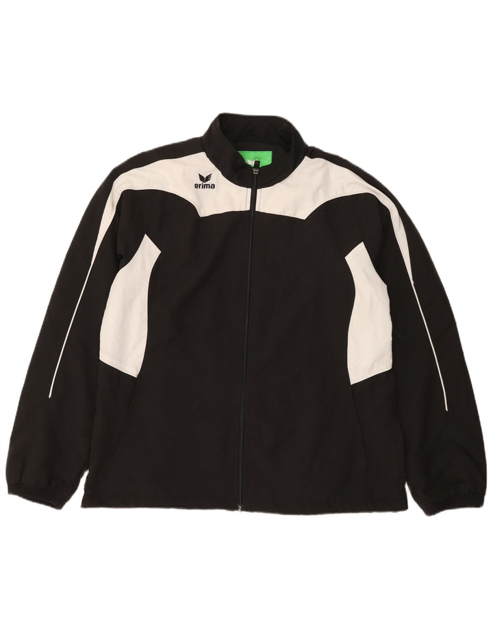 Erima Chándal completo para mujer UK 46 Grande Negro Colorblock Poliéster