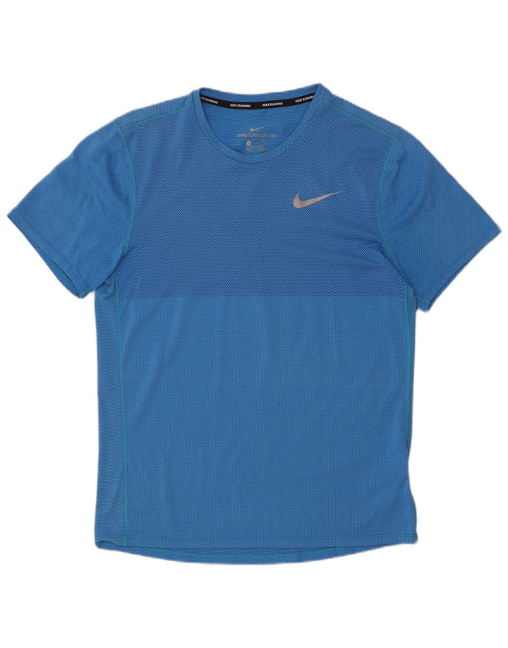 Camiseta Nike Hombre Top Small Azul Poliéster