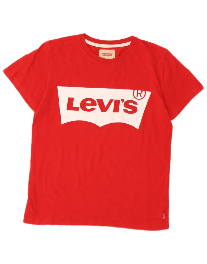Levi's Camiseta gráfica para niño 13-14 años Rojo