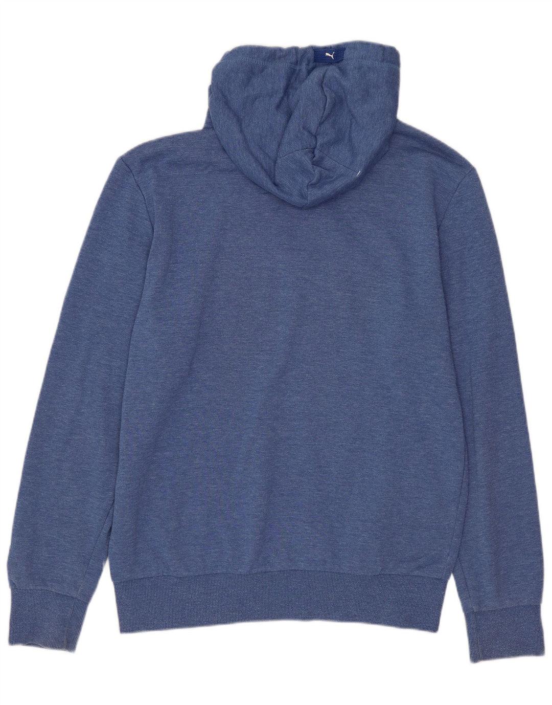 Puma Hombre Gráfico Sudadera Con Capucha Jersey Pequeño Azul Poliéster