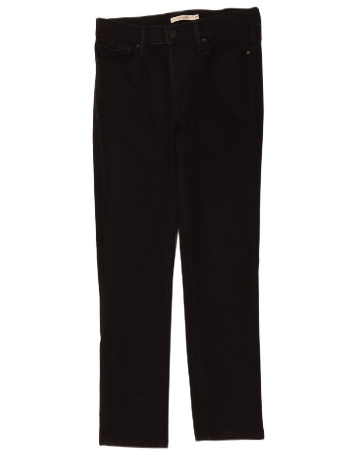 Vaqueros Levi's Shaping Slim para mujer W29 L27 Algodón negro
