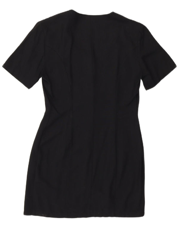Colección Vestido camisero para mujer UK 42 Medium Viscosa negra