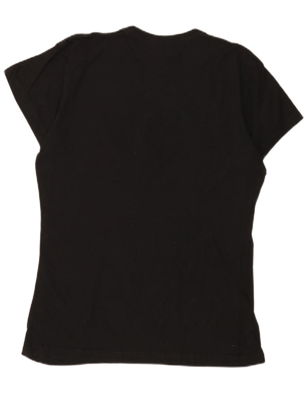 HARD ROCK CAFE Camiseta gráfica Copenhague para mujer Top UK 20 2XL Negro