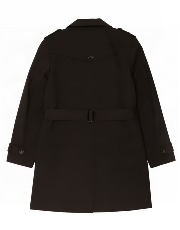 Marks & Spencer Gabardina para mujer UK 40 Mediano Poliéster negro