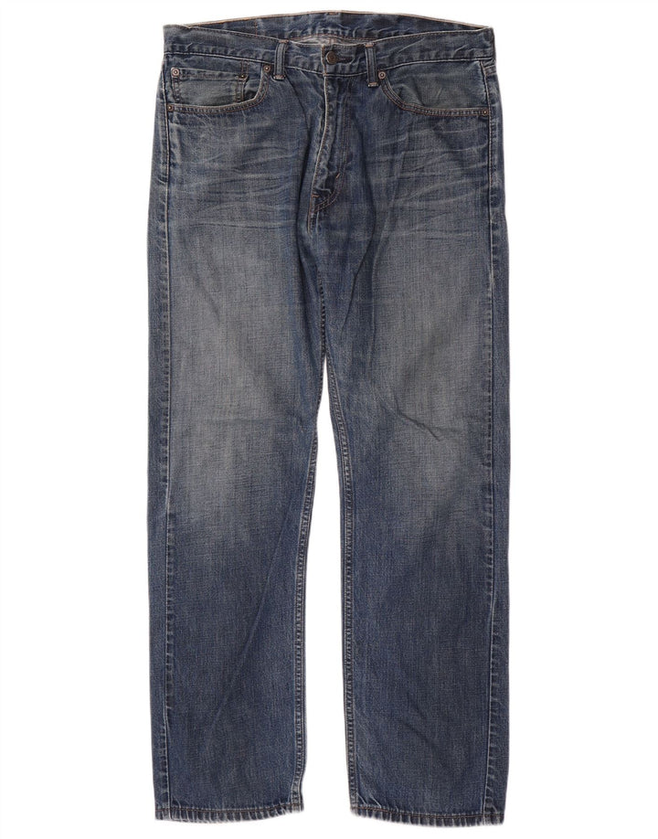 Levi's Vaqueros rectos 505 para hombre W34 L32 Algodón azul