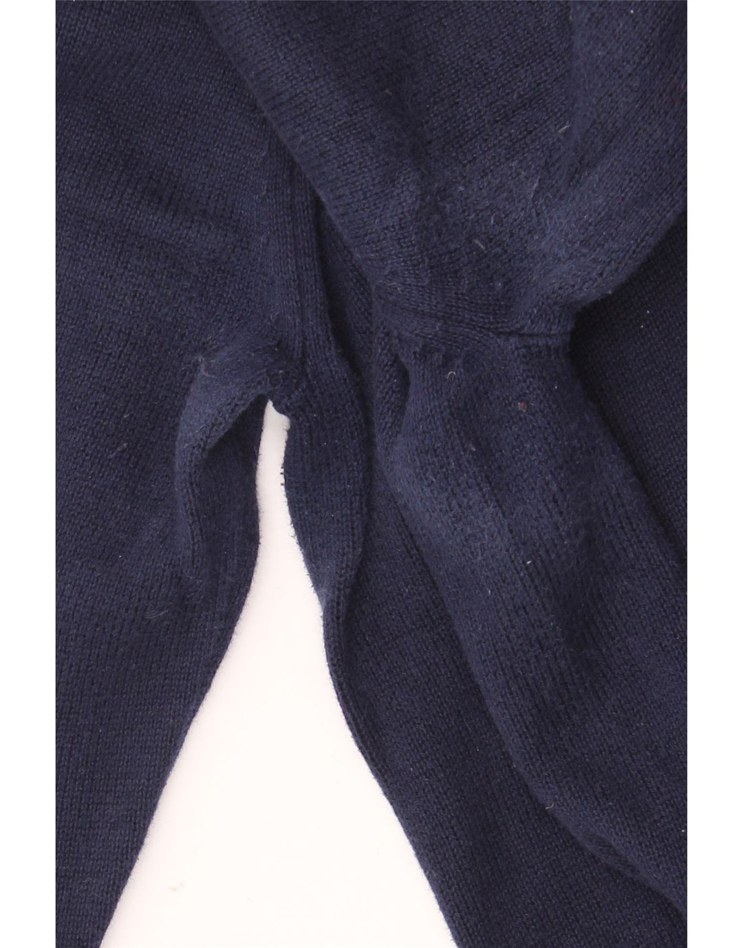 Marks & Spencer - Jersey de cuello redondo para hombre, talla grande, algodón azul marino