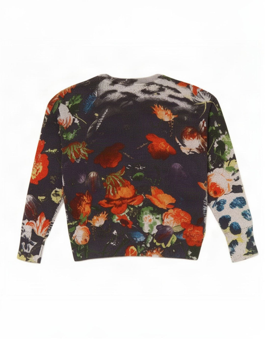 Desigual - Jersey de cuello redondo para mujer, talla 40, talla M, multicolor