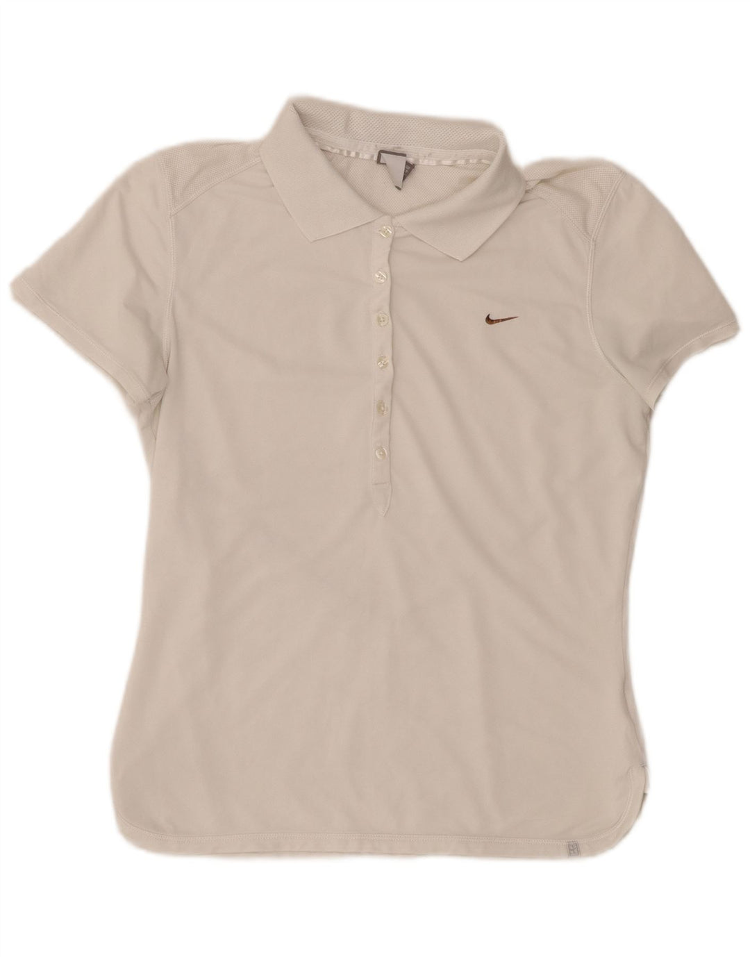 Nike Polo para mujer UK 14/16 Grande Blanco