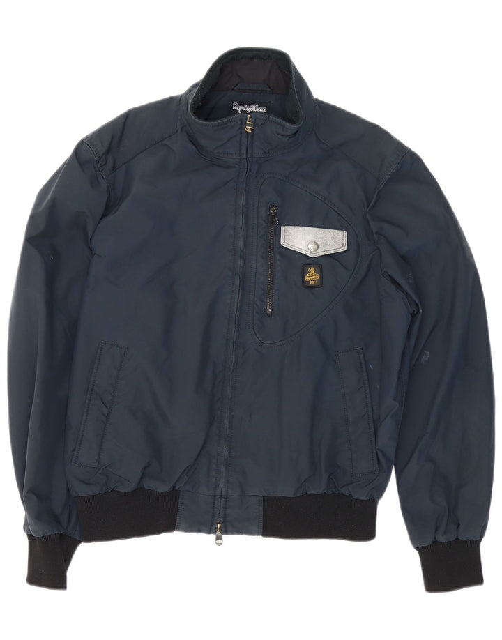 Refrigiwear Chaqueta Bomber para Hombre UK 44 2XL Azul Marino Nylon