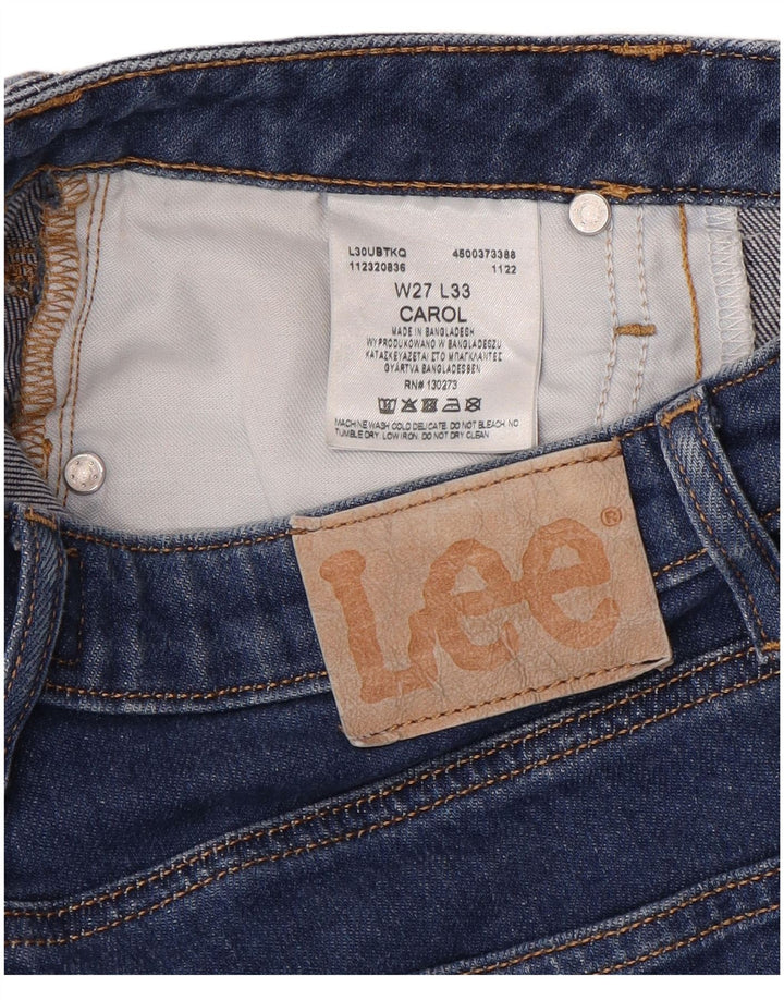Vaqueros Lee Carol Slim para mujer W27 L29 Algodón azul