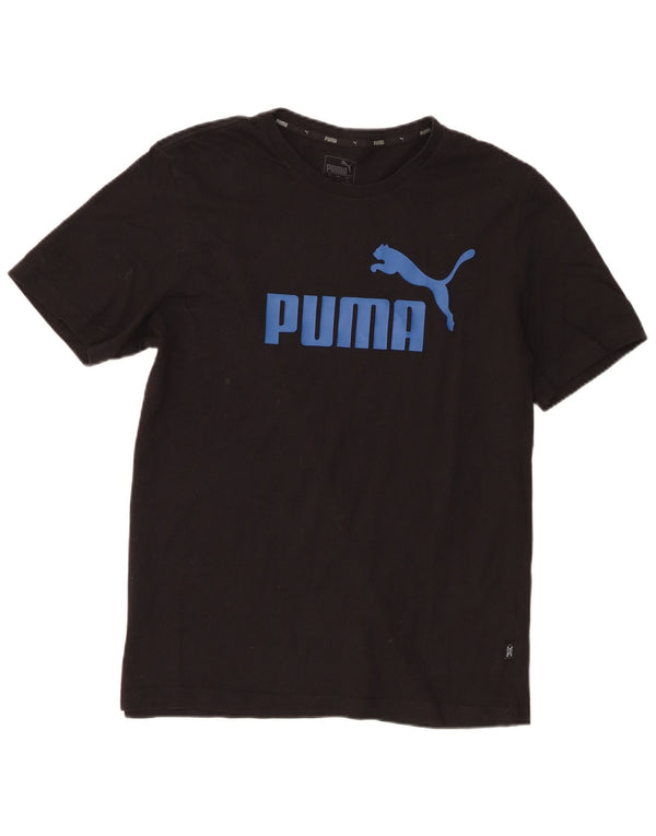 Puma Camiseta gráfica para hombre Top Medium Black