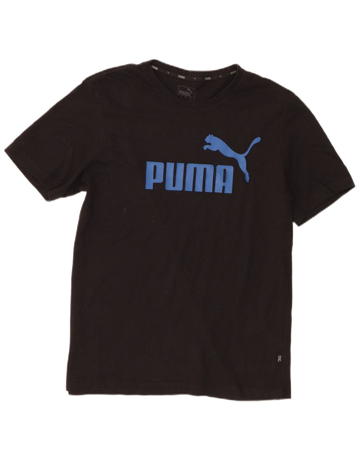 Puma Camiseta gráfica para hombre Top Medium Black