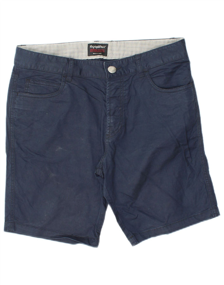 REFRIGIWEAR Pantalones cortos casuales para hombre W32 Algodón azul marino mediano