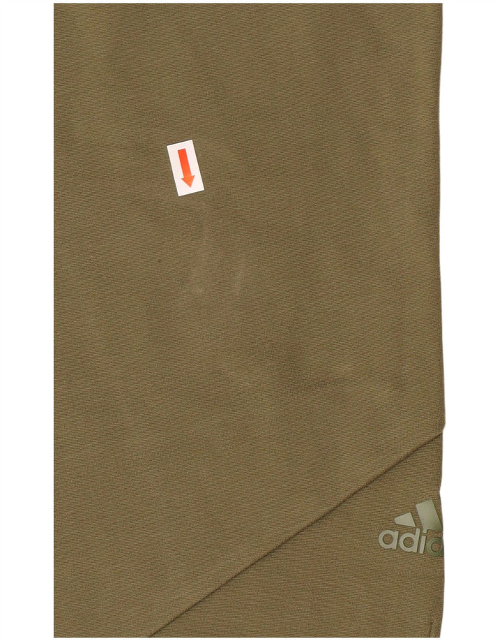 ADIDAS Pantalones de chándal para hombre Rayón caqui grande