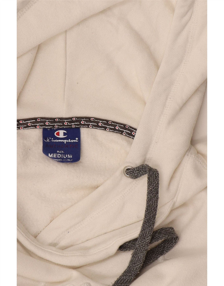 Champion Sudadera con capucha gráfica para mujer UK 12 Medium White
