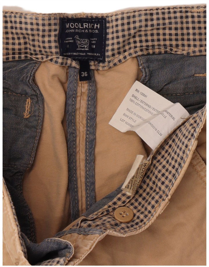 Woolrich Pantalones cortos casuales para hombre W36 Algodón beige grande