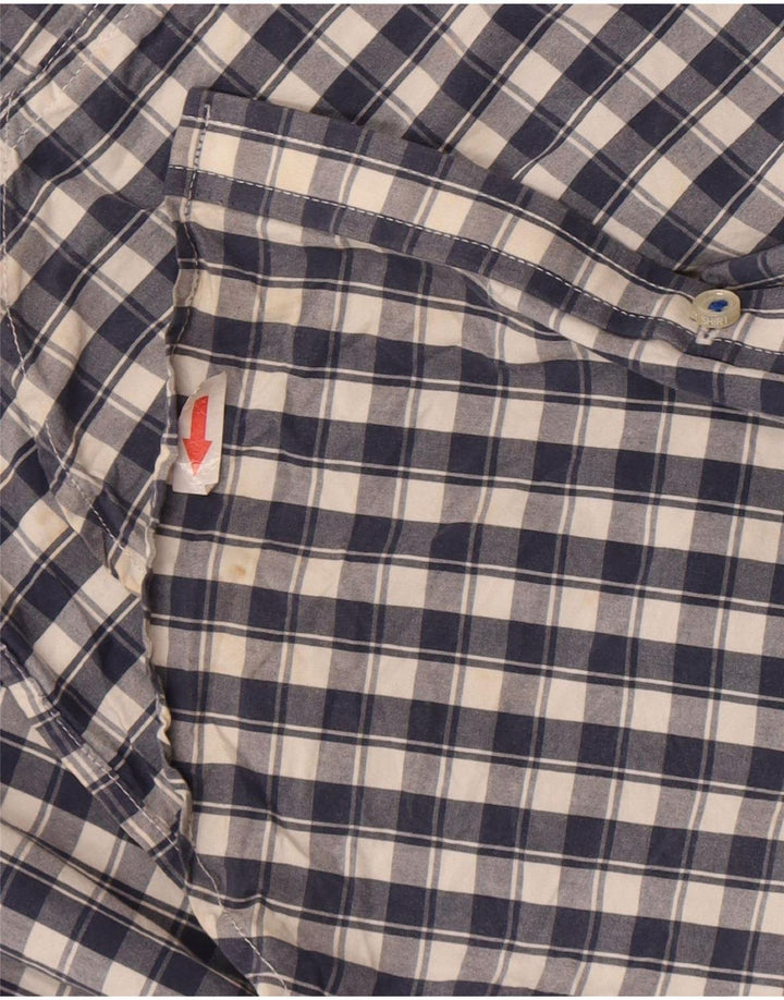 Camisa Superdry Para Hombre De Algodón A Cuadros Azul Marino Pequeño