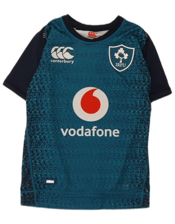 Canterbury Boys IRFU Graphic Camiseta Top 11-12 años Verde Poliéster