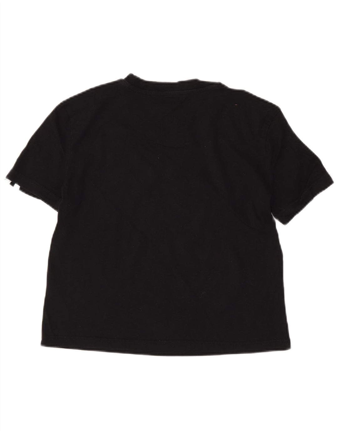 ADIDAS Camiseta corta para mujer UK 4/6 XS Algodón negro