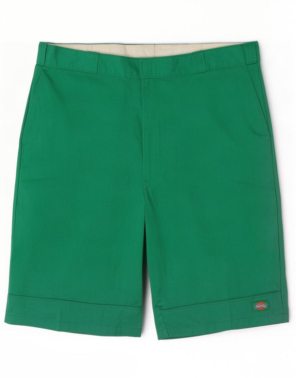 Dickies Pantalones cortos cargo para hombre W40 XL Poliéster verde