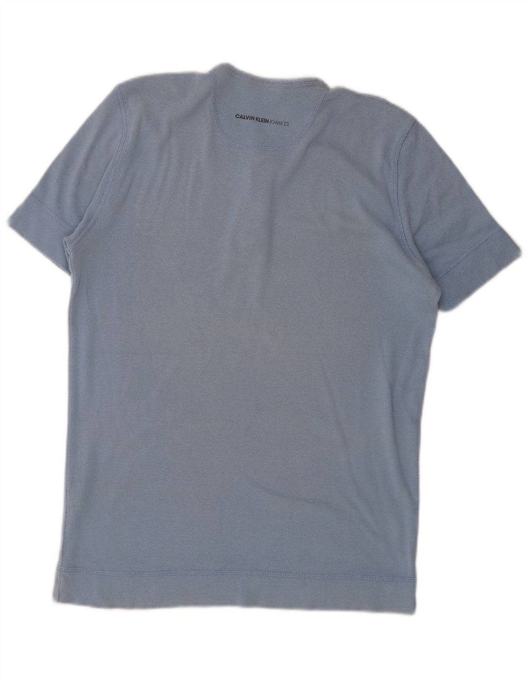 Calvin Klein - Camiseta para hombre, talla grande, algodón azul