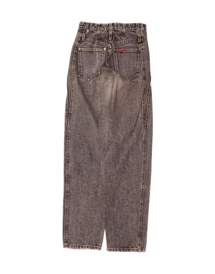 RIFLE Womens High Rise Tapered Jeans W24 L29 Grey Vintage Rifle and Second-Hand Rifle from Messina Hembry 