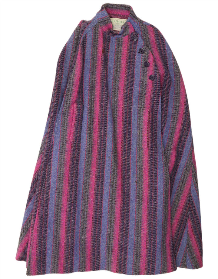 Jimmy Hourihan Capa para mujer talla única Clásico a rayas multicolor