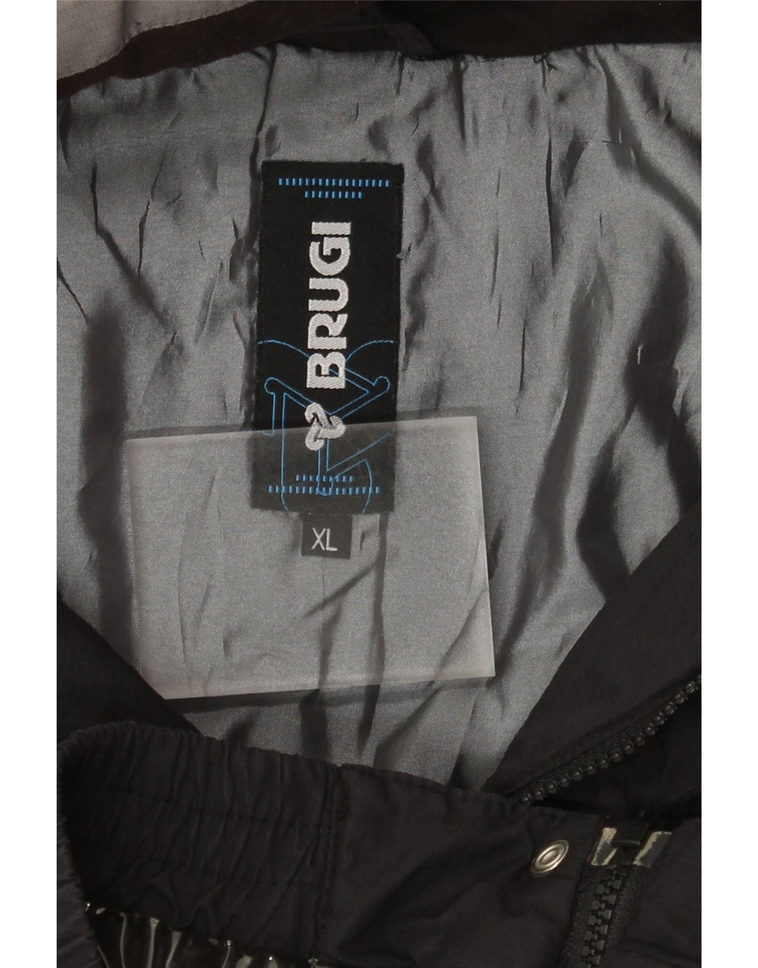 Brugi Chaqueta de esquí para hombre XL Black Colourblock