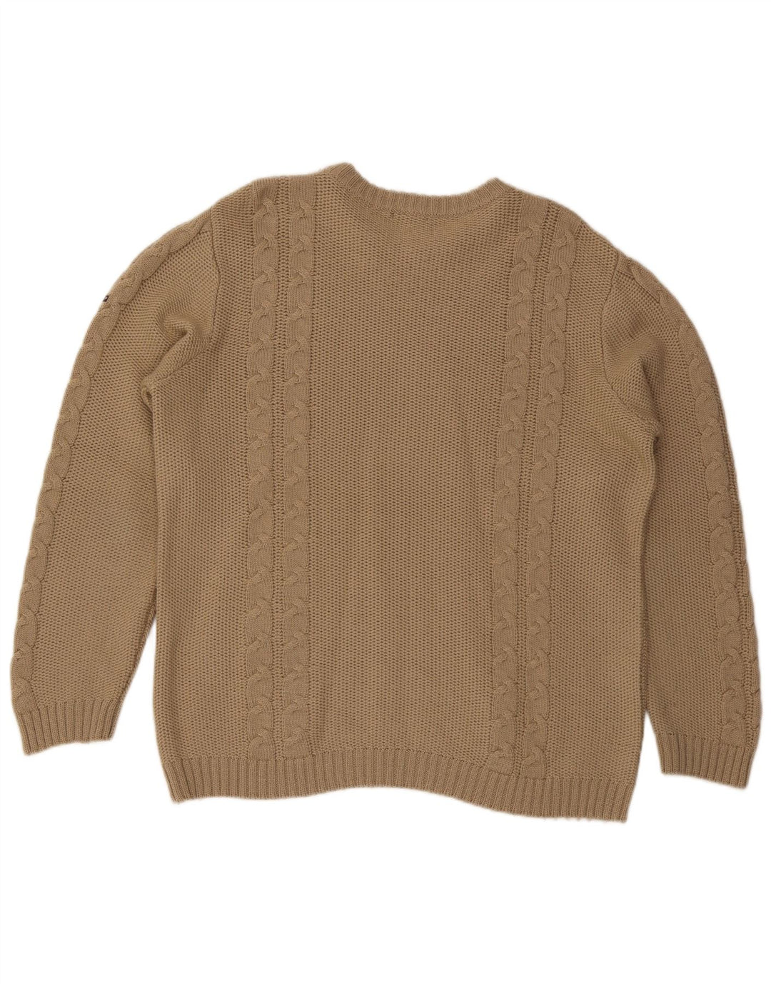 Canadiens Hombre Cuello Barco Jersey Jersey XL Lana Beige