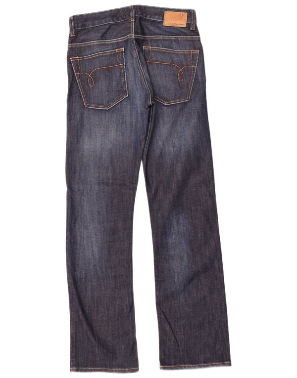 Calvin Klein Jeans Bootcut para Mujer W30 L32 Algodón Azul Marino