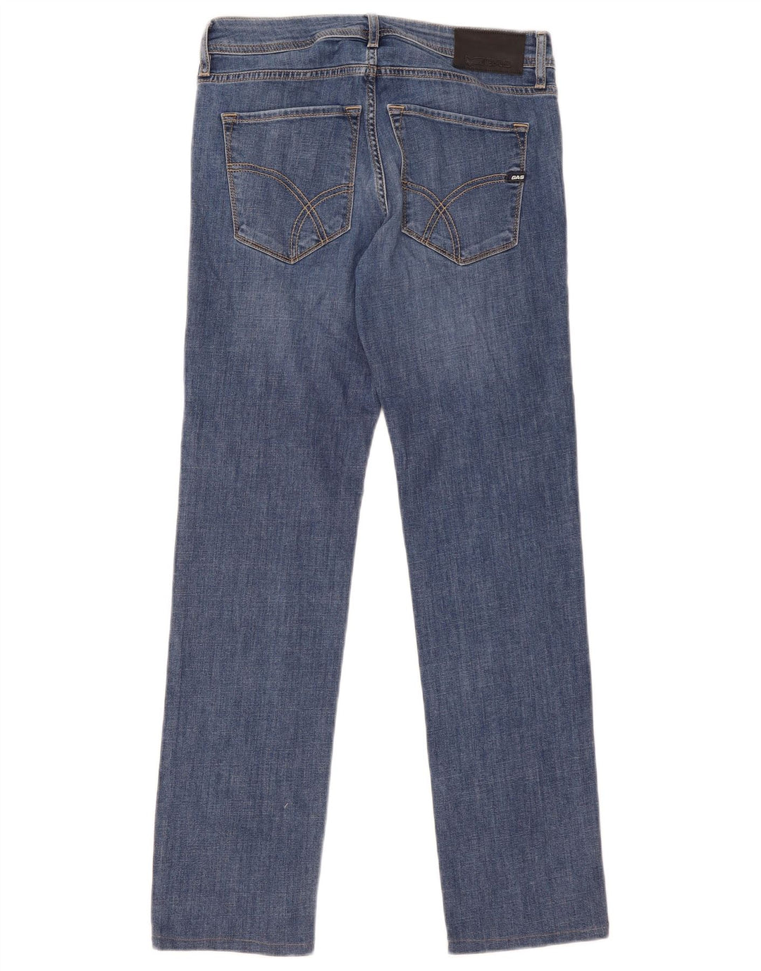 Vaqueros Slim Mujer Gas W30 L30 Algodón Azul